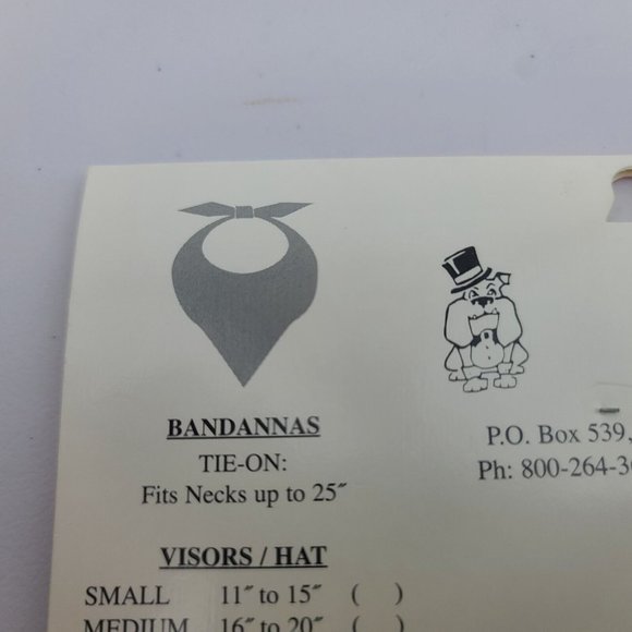 Oklahoma University Sooners LOGO Dog Bandana Up to 25" Tie-on Pet Funwear NWT - Picture 3 of 3